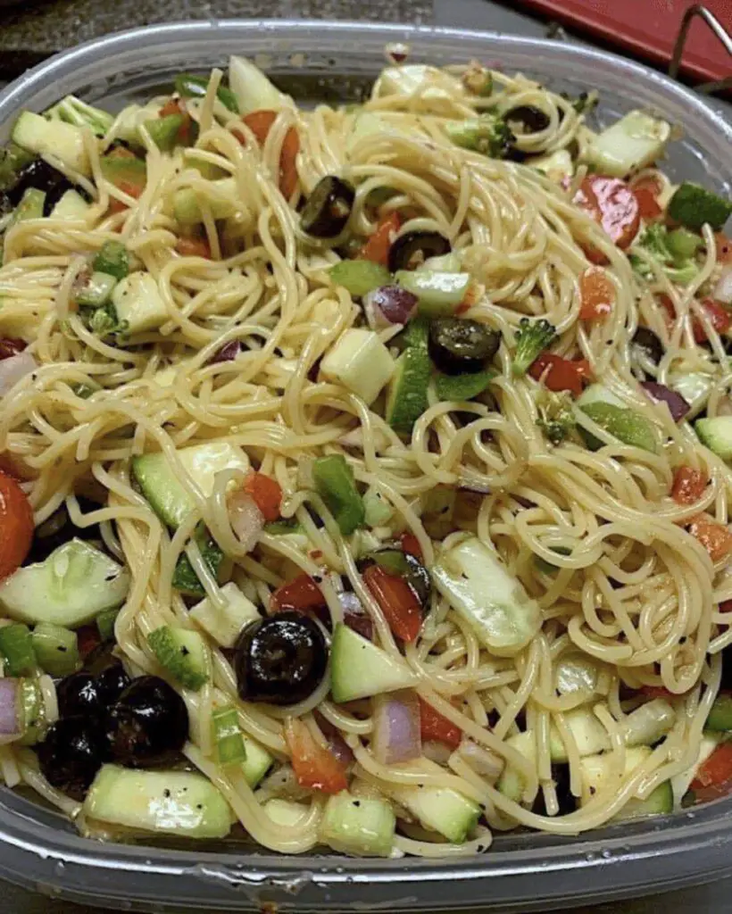 California Spaghetti Salad – Best Recipes